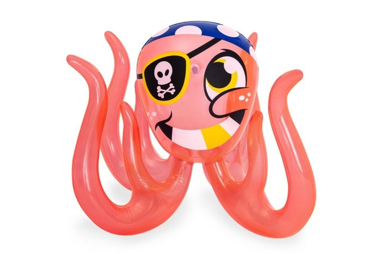 Bestway, basen dmuchany z akcesoriami, statek piracki, 140-130-104 cm