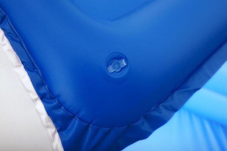 Bestway, basen dmuchany z daszkiem i kierownicą, morski kapitan, 213-155-132 cm