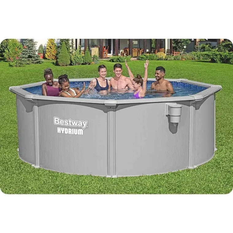 Bestway, basen ogrodowy, panelowy, całoroczny, 13w1, 305-122 cm