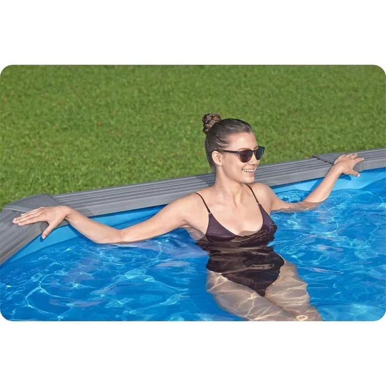 Bestway, basen ogrodowy, panelowy, całoroczny, 13w1, 732-366-132 cm