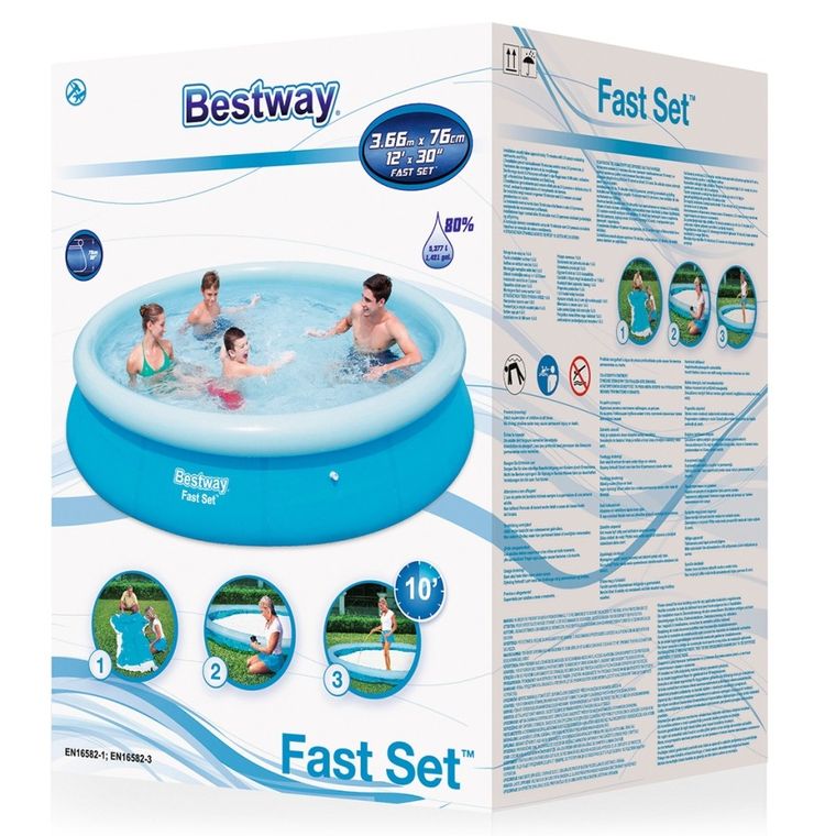 Bestway, basen ogrodowy, rozporowy, 366-76 cm