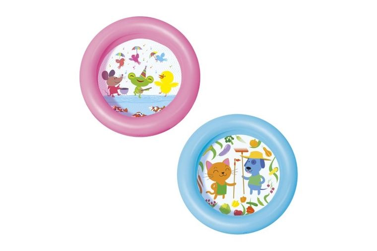 Bestway, basenik, brodzik, różowy, 61-15 cm