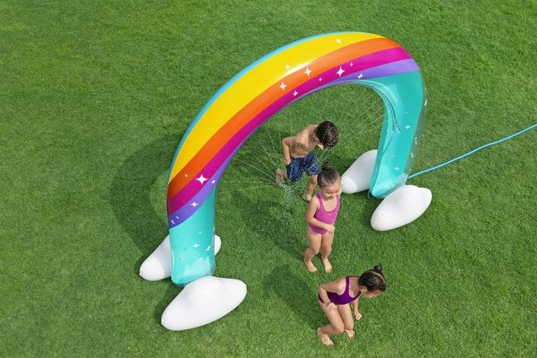 Bestway, dmuchana kurtyna wodna, tęcza, 221-71-19 cm