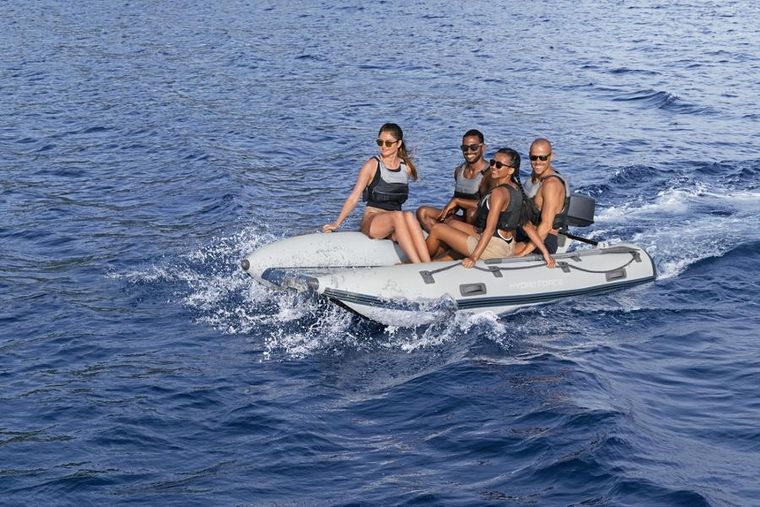 Bestway, dmuchany ponton, 335-167-47 cm