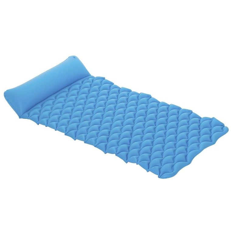 Bestway, Float'n'Roll, materac plażowy, niebieski, 213-86 cm