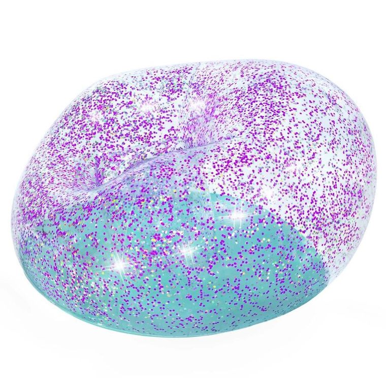 Bestway, fotel dmuchany z brokatem