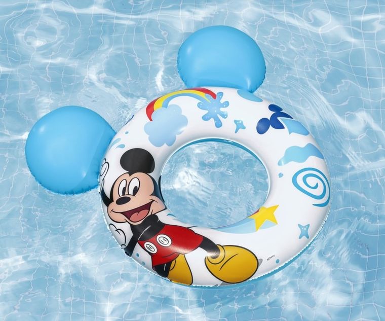 Bestway, Klub przyjaciół Myszki Mickey, kółko do pływania, 74-76 cm
