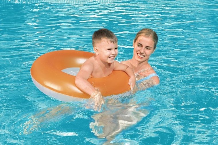 Bestway, kółko do pływania, neon, 76 cm