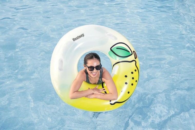 Bestway, koło dmuchane, cytrynka, 114 cm