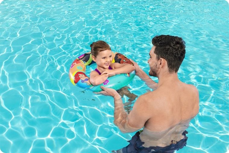 Bestway, Księżniczki Disneya, kółko do pływania, 56 cm