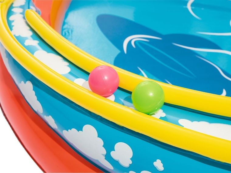 Bestway, Lava Lagoon, dmuchany plac zabaw, 265-265-104 cm