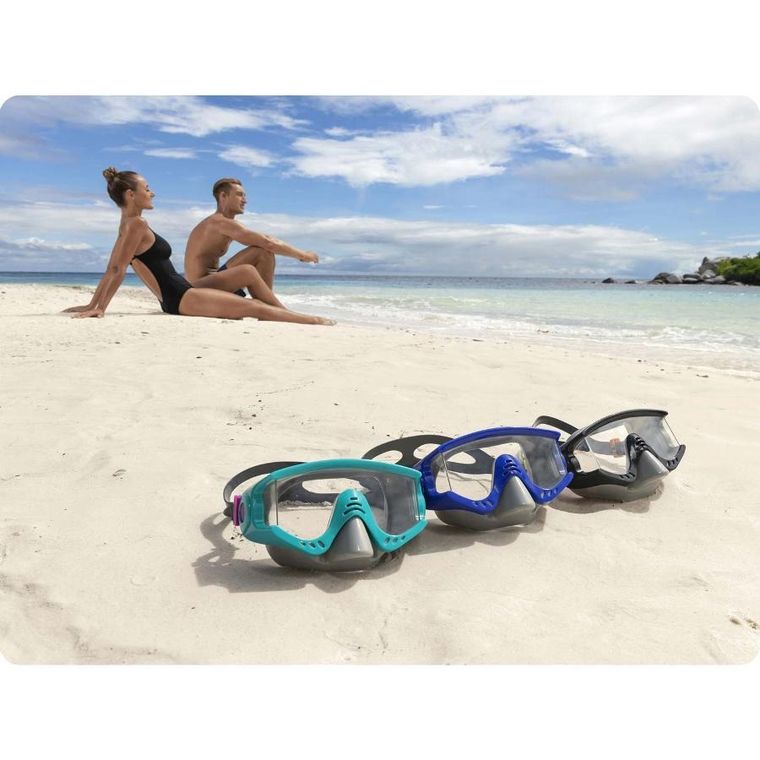 Bestway, maska do pływania, turkusowa