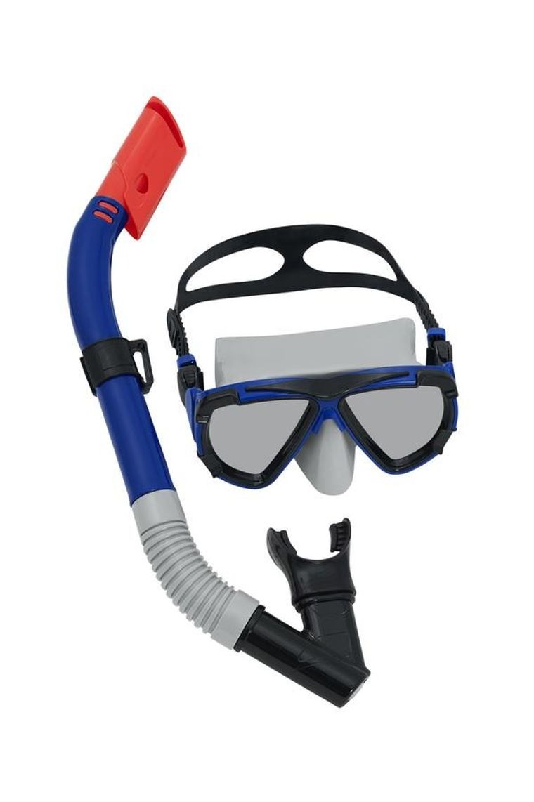 Bestway, maska z rurką do nurkowania, czarna