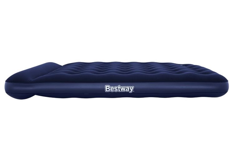 Bestway, materac dmuchany z pompką, 203-152-28 cm