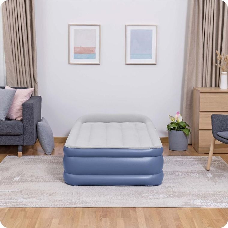 Bestway, materac welurowy, łóżko, 191-97-46 cm