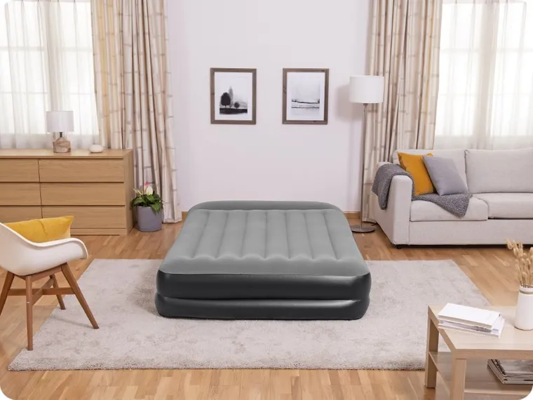 Bestway, materac welurowy wysoki, 203-152-46 cm