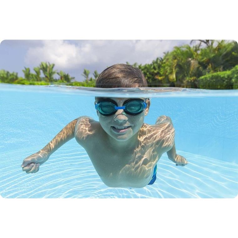 Bestway, okularki do pływania, dla dzieci niebieskie