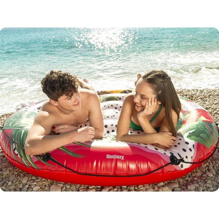 Bestway, pływająca wyspa, owoce