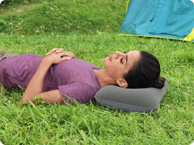 Bestway, poduszka dmuchana welurowa, 42-26-10 cm