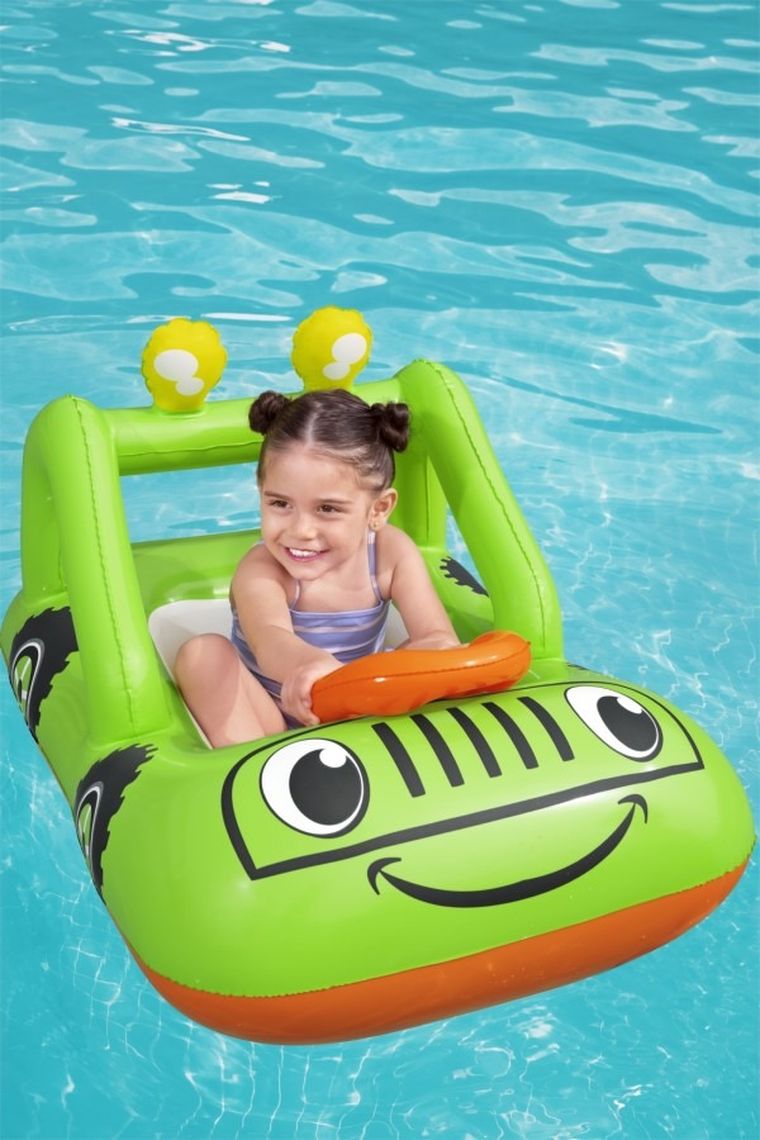 Bestway, ponton dziecięcy, samochód, samolot