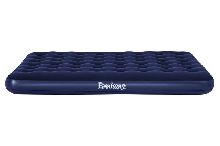 Bestway, Queen, materac welurowy, 203-152-22 cm