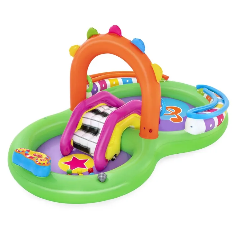 Bestway, Sing 'N splash, plac zabaw, dmuchany, 295-190-137 cm