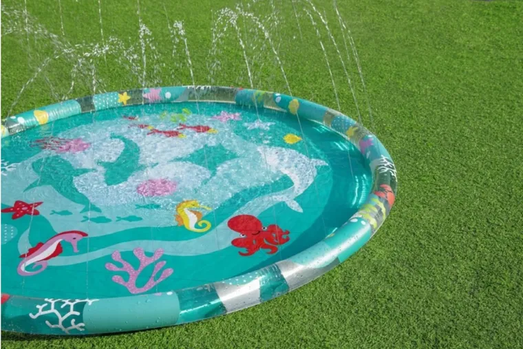 Bestway, Splash Pad, dmuchany brodzik, mata z fontanną, 165 cm