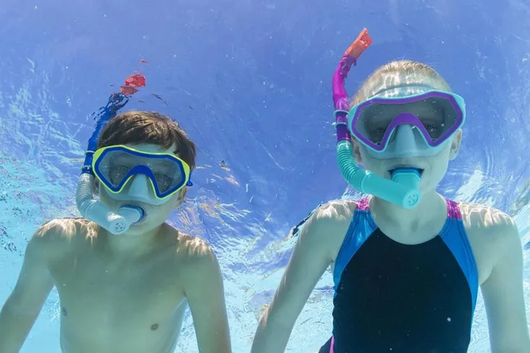 Bestway, zestaw do nurkowania, fioletowy, 24025