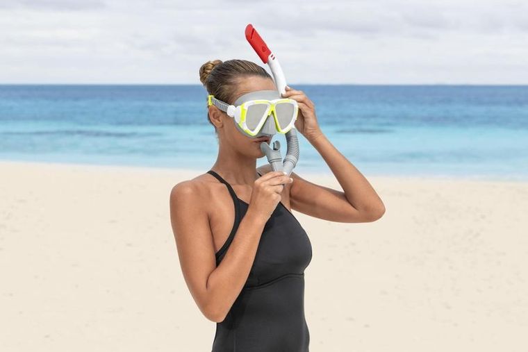 Bestway, zestaw do nurkowania, szary