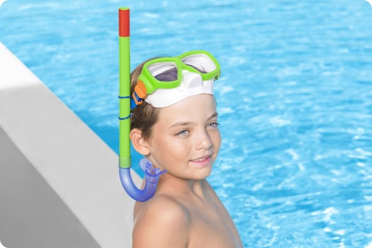 Bestway, zestaw do nurkowania, zielony