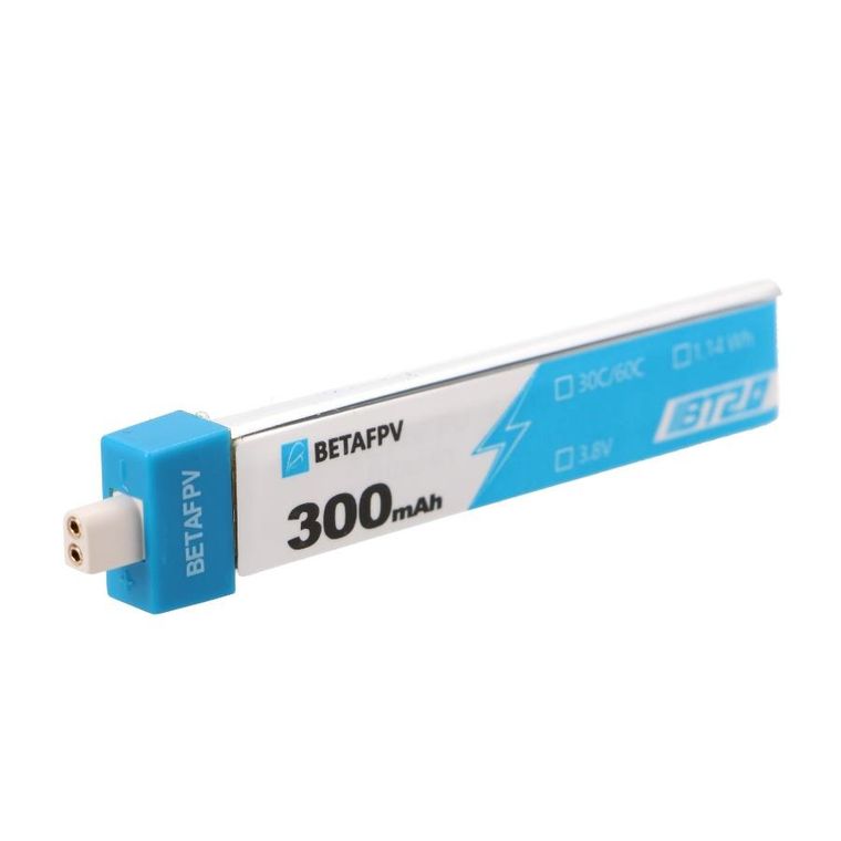 BetaFPV, BT2.0, zestaw baterii do dronów 1S, 300mAh, 3.8V, 8 szt.