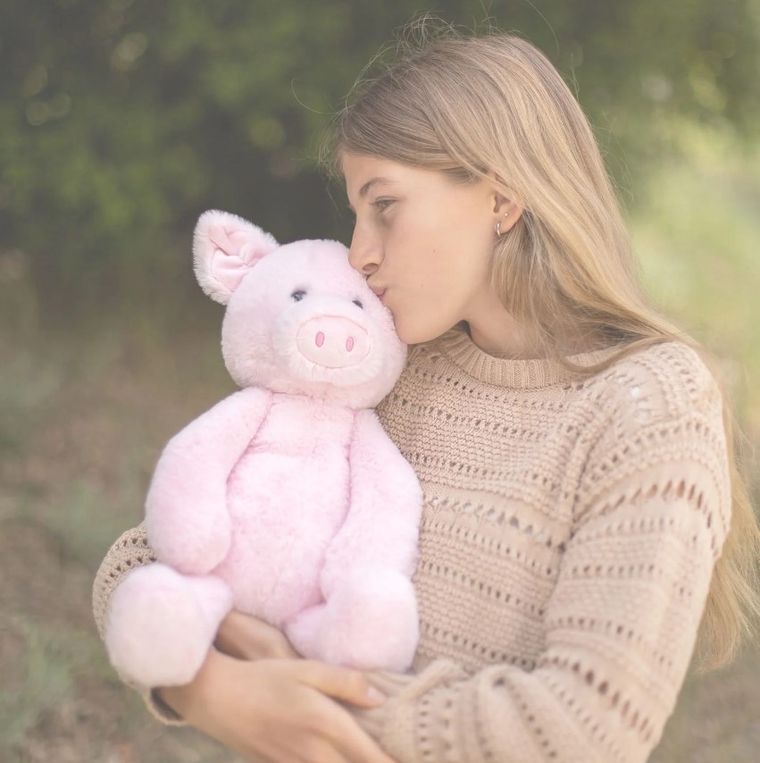 Beverly, świnka, maskotka, 40 cm