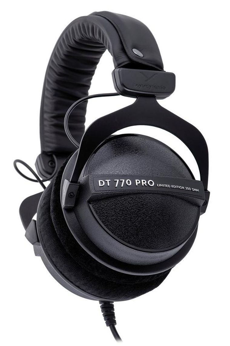Beyerdynamic, DT 770 PRO 250 OHM BLACK, słuchawki studyjne, zamknięte