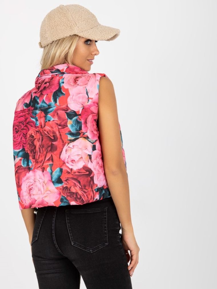 Bezrękawnik damski, różowy, Relevance