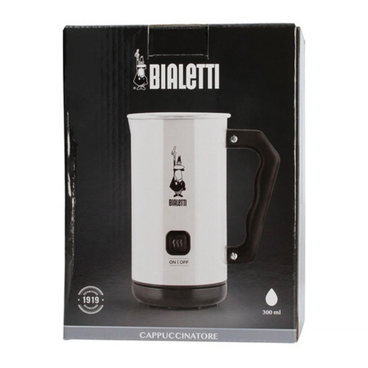 Bialetti, Milk Frother, elektryczny spieniacz do mleka, MKF02, bianco