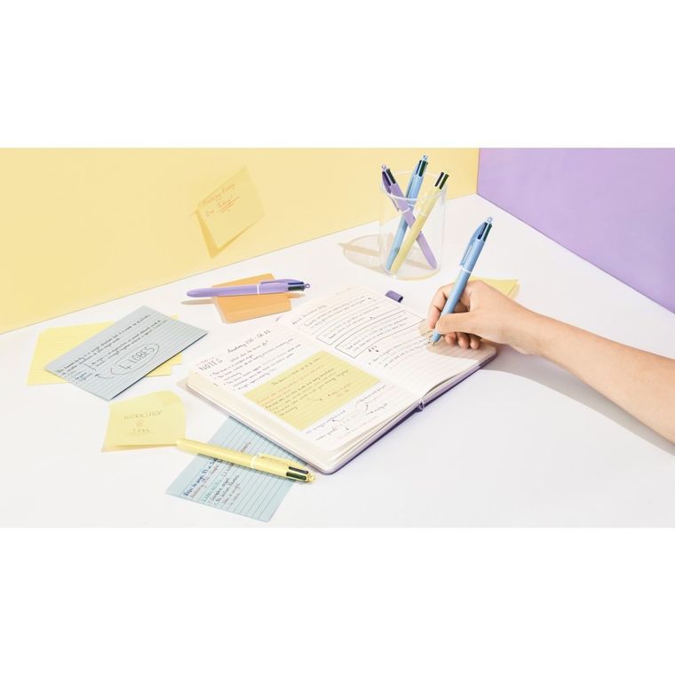 Bic, 4 Colours, Pastel, długopis, 1 szt.