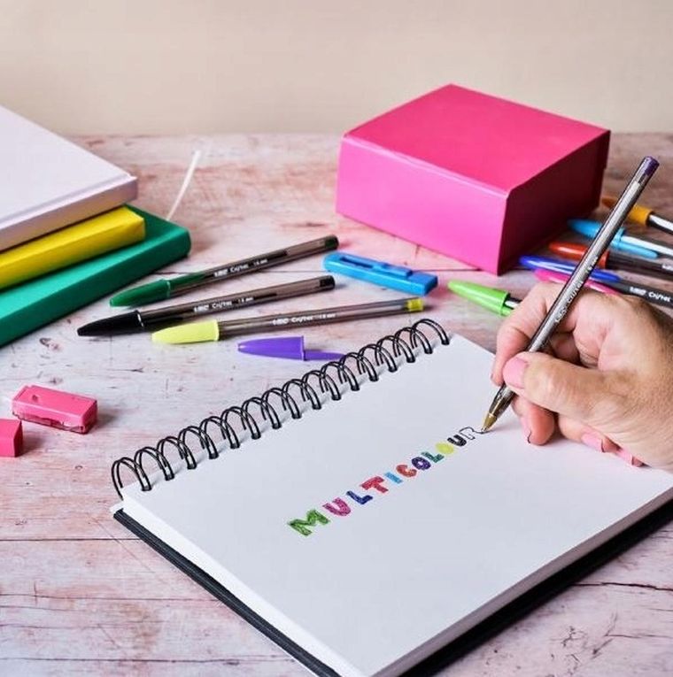 Bic, Cristal Multicolour, długopisy kolorowe, 10 szt.