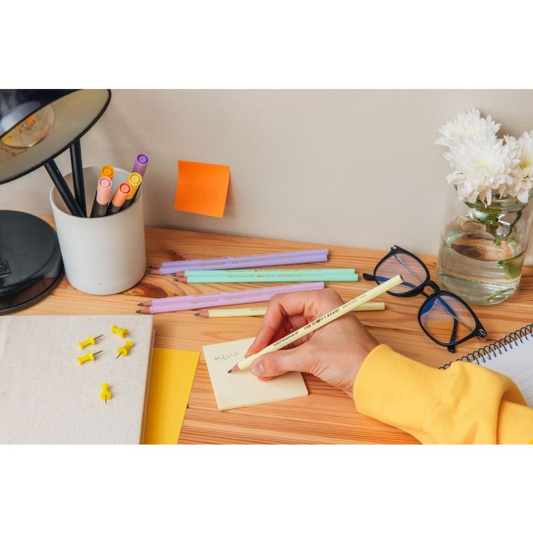 Bic, Evolution Pastel, ołówek, 5 szt.