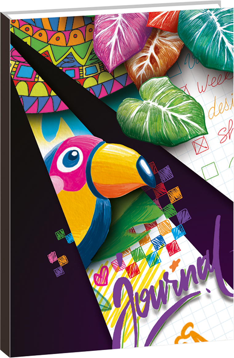 Bic, Intensity Fine, pisaki z notatnikiem, zestaw, 4+4+1 szt.