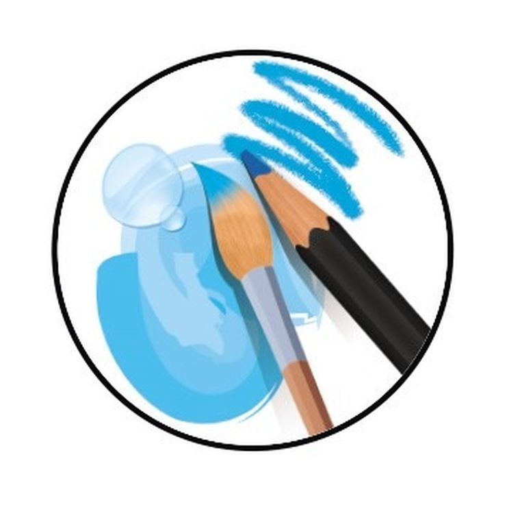 Bic, Intensity, Watercolour Pencils, kredki akwarelowe premium, 12 kolorów