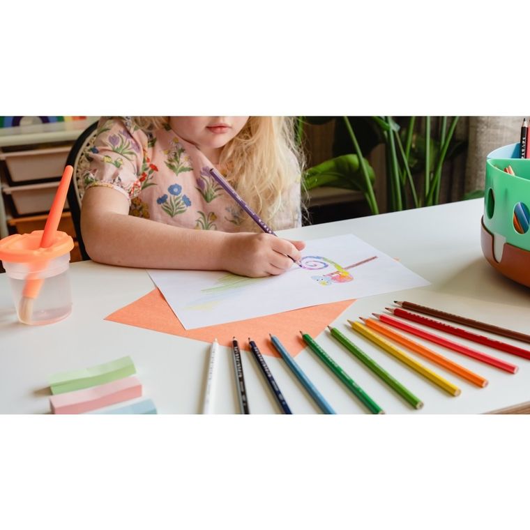 Bic, Kids, Aquacouleur, kredki akwarelowe, 24 kolory