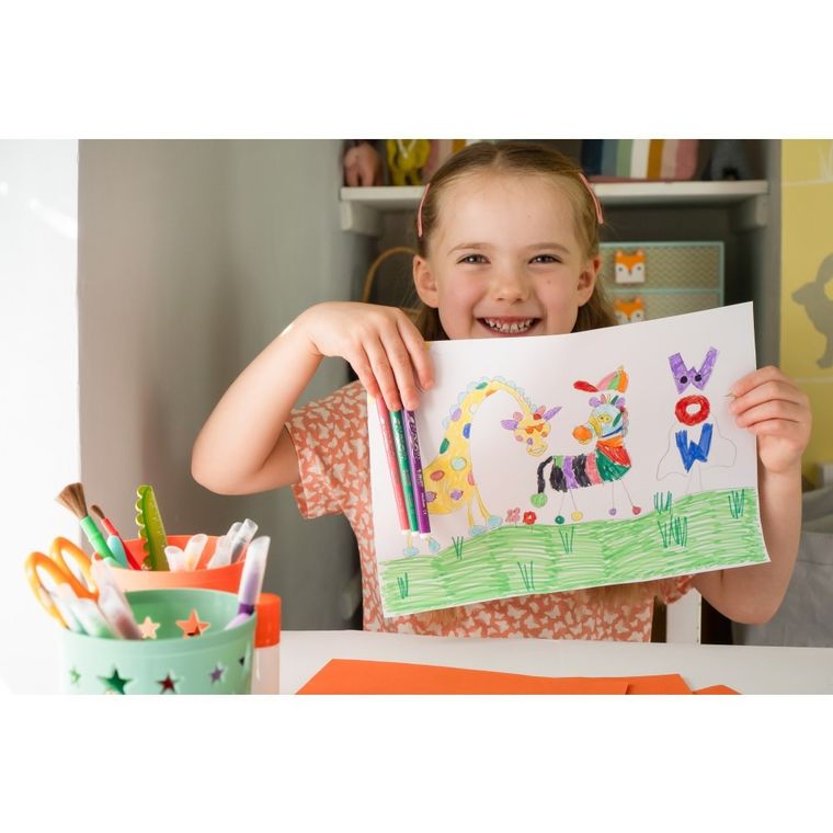 Bic, Kids, Kid Couleur, flamastry, 24 kolory