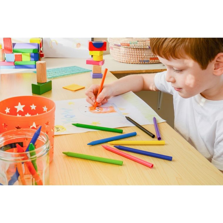 Bic, Kids, Plastidecor, kredki świecowe, 18 kolorów