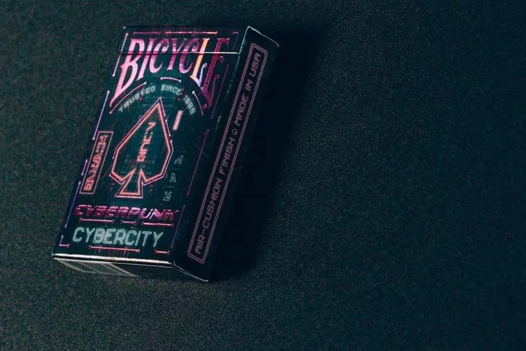 Bicycle, Cyberpunk Cyber City, karty do gry