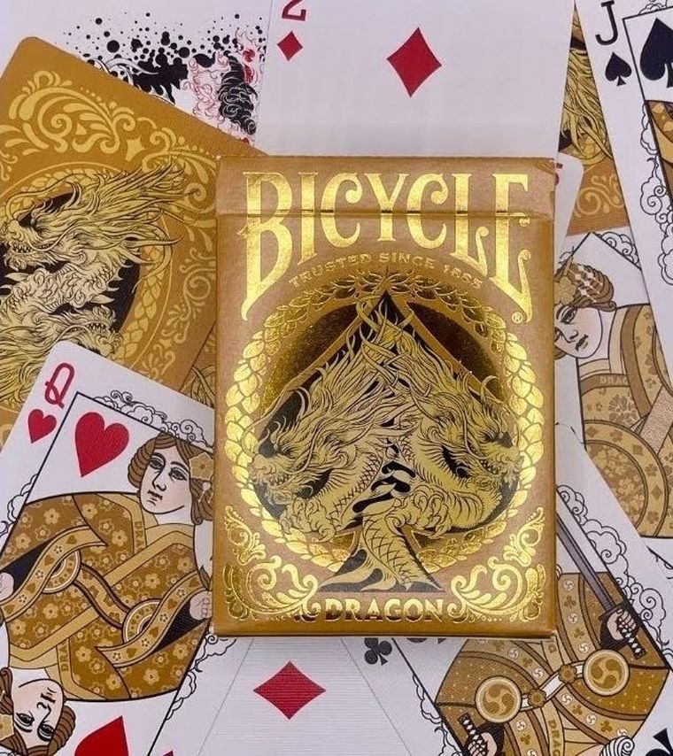 Bicycle, Gold Dragon, karty do gry