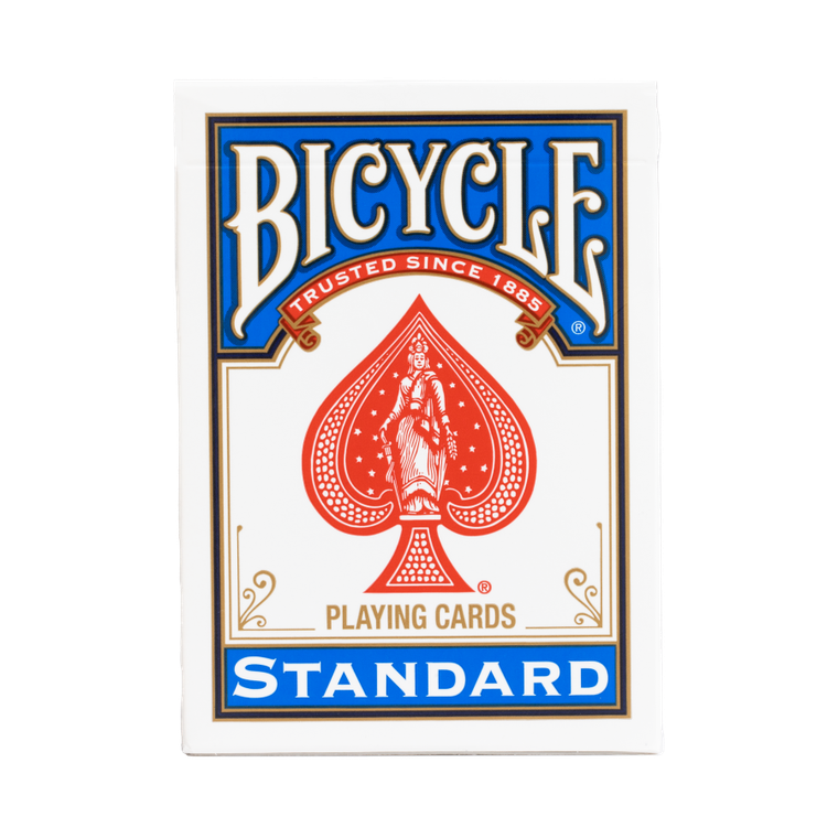 Bicycle, Gold Rider Back, karty do gry, Red/Blue