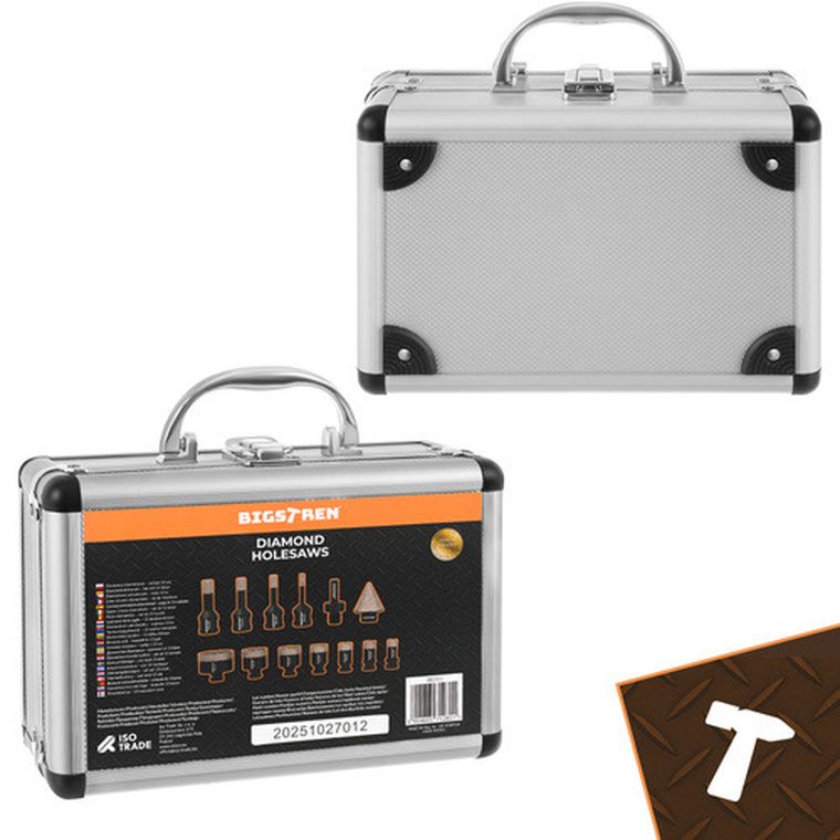 Bigstren, otwornice diamentowe, 13 szt.