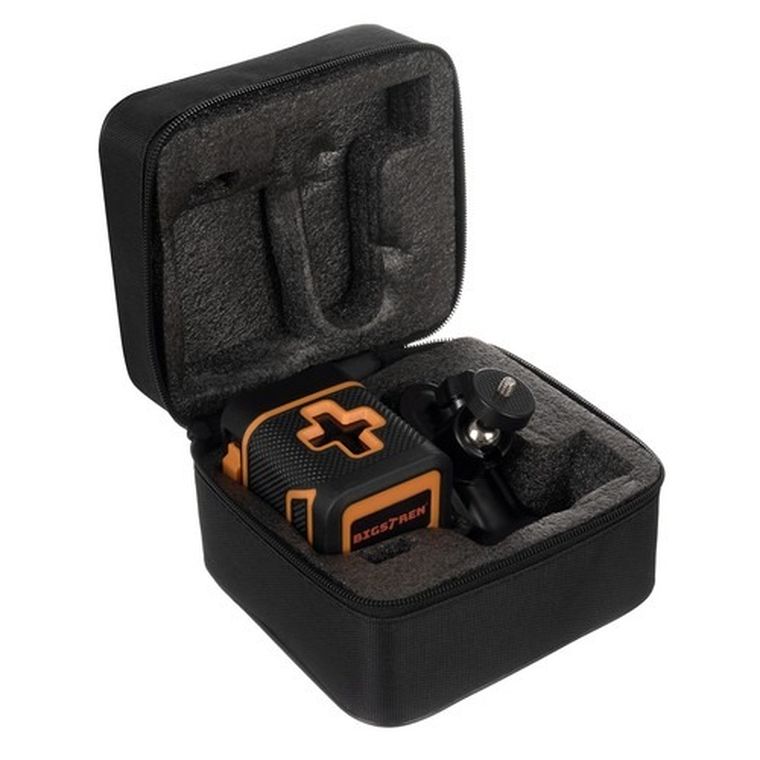 Bigstren, poziomica laserowa, laser krzyżowy