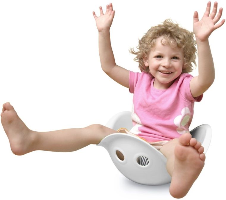 Bilibo, muszelka do zabawy, pudrowo różowa