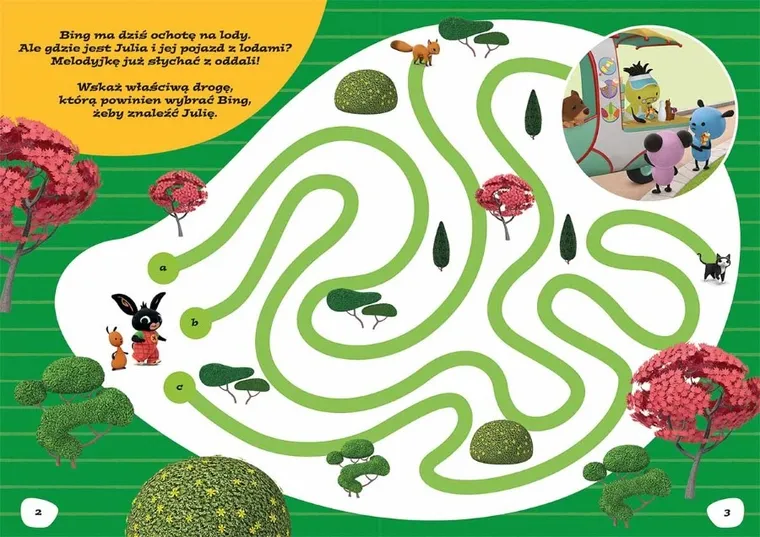 Bing. Zabawy i zadania z naklejkami